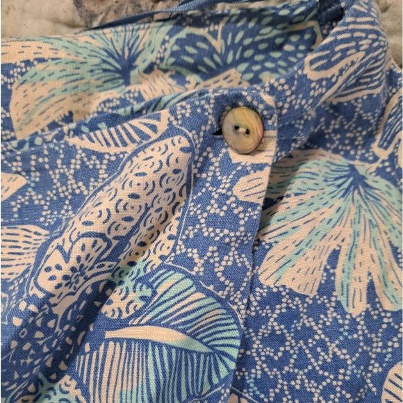 Charter Club Linen Floral Skirt Suit - Picture 7 of 10